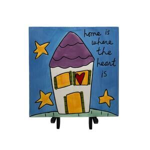 Sandra Magsamen for Silvestri Home is Where the Heart Is Trivet